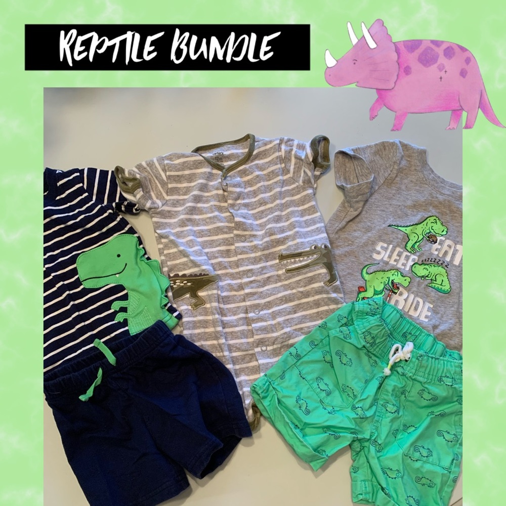 🦕Boy’s Adorable Outfits Reptile Style 🦖